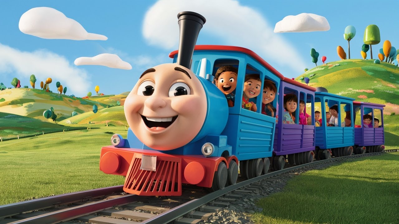 All Aboard the Little Train! | Fun Children's Music