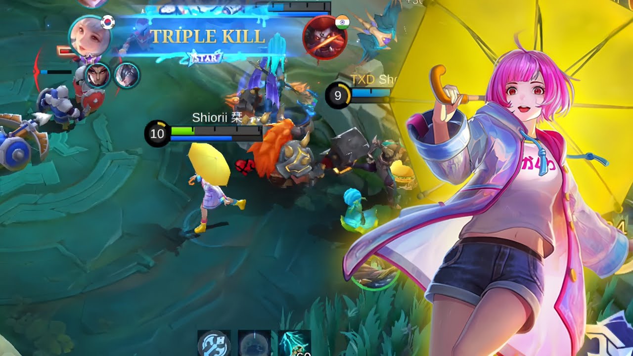 Эта Кагура просто великолепна! Тройное убийство | Mobile Legends