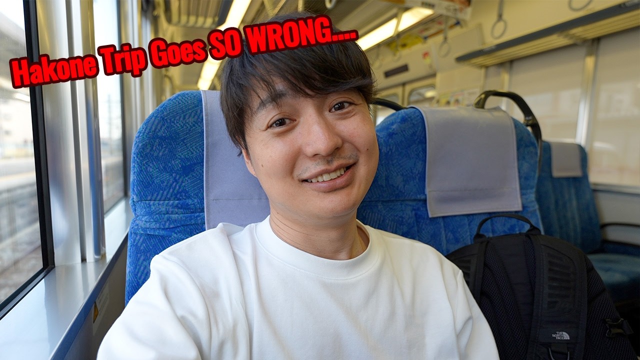 Hakone Solo Trip Goes Wrong.. Gotemba Premium Outlet, Ropeway, Local Train Trip Ep.497