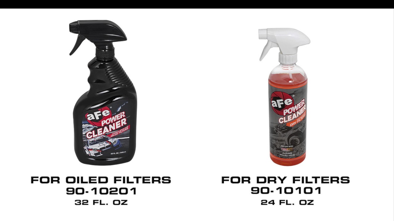 aFe POWER Air Filter Cleaner Sprays