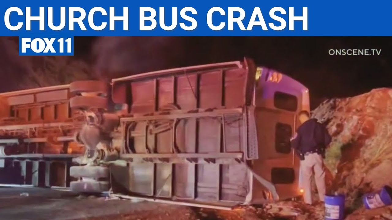 26 injured in church bus rollover crash in California | FOX 11 LA