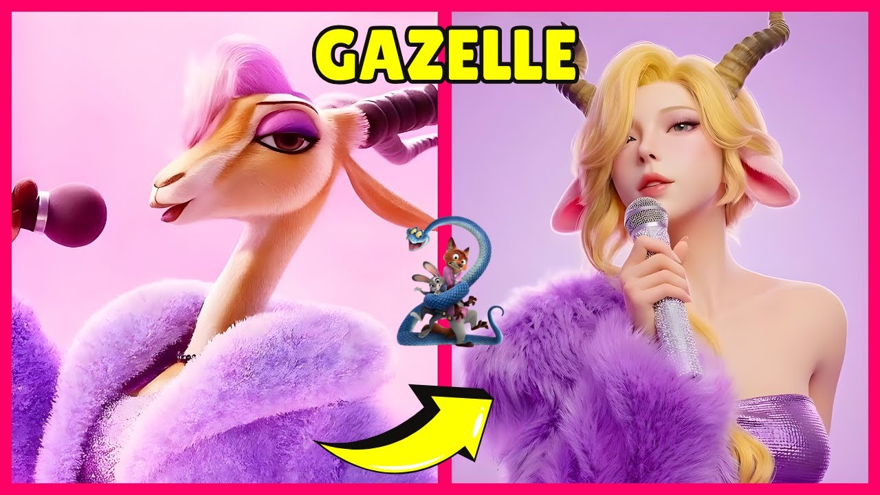 ZOOTOPIA 2 Characters in REAL LIFE ~ Guess Zootopia 2 Character by Voice ~ Gary, Nick, Judy, Pawbert
