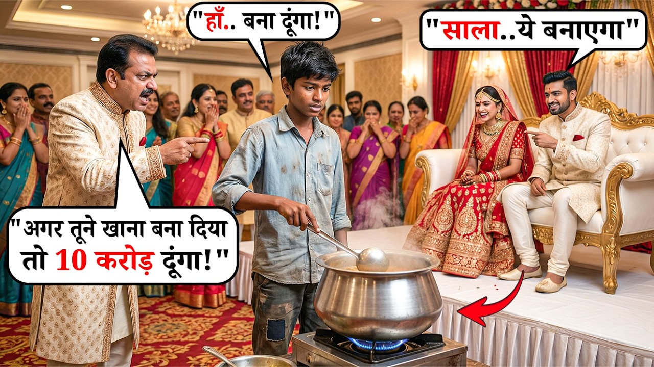 गरीब लड़के पर सब हँस रहे थे...लेकिन उसने 10 करोड़ का खाना बना दिया!😱