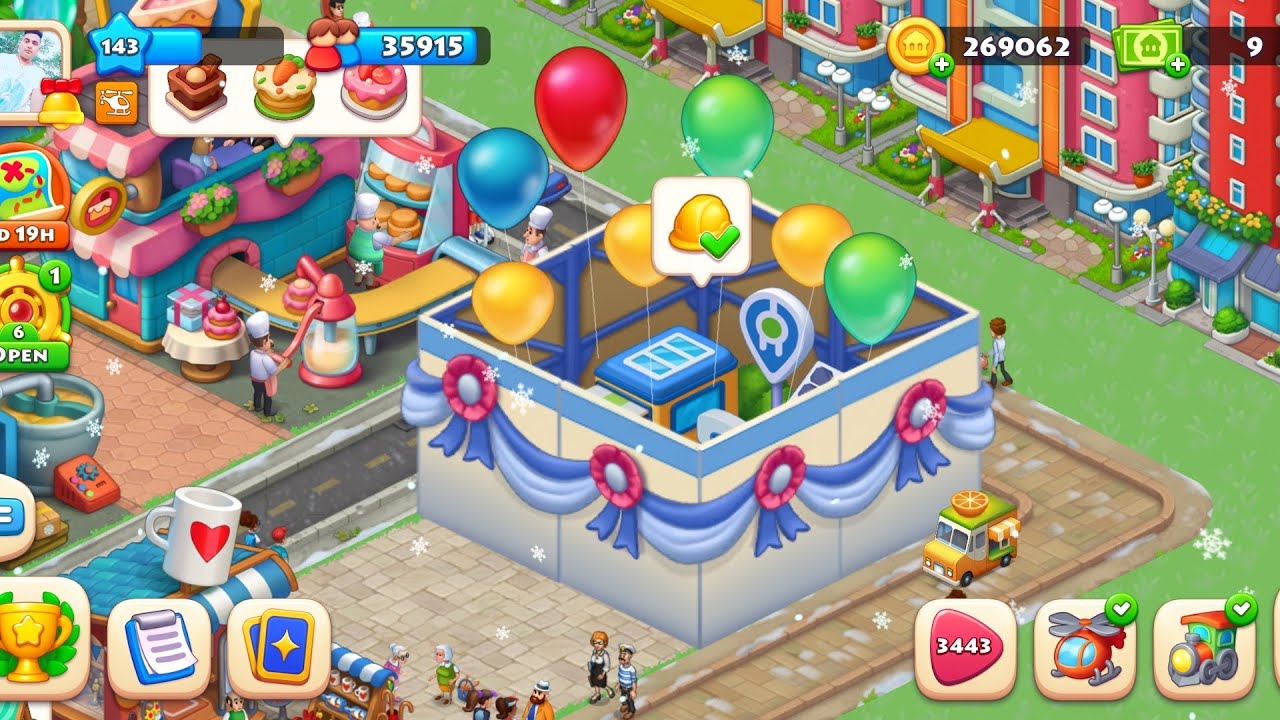 Township:- Charging Station 🚉⛽ Community Building New Building #township #trending #games 