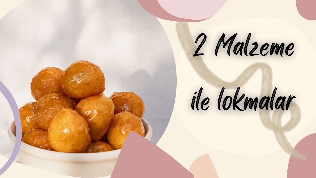 Sadece 2 Malzeme! Efsane Lokma Tatlısı 🤤 @OğuzhanChef