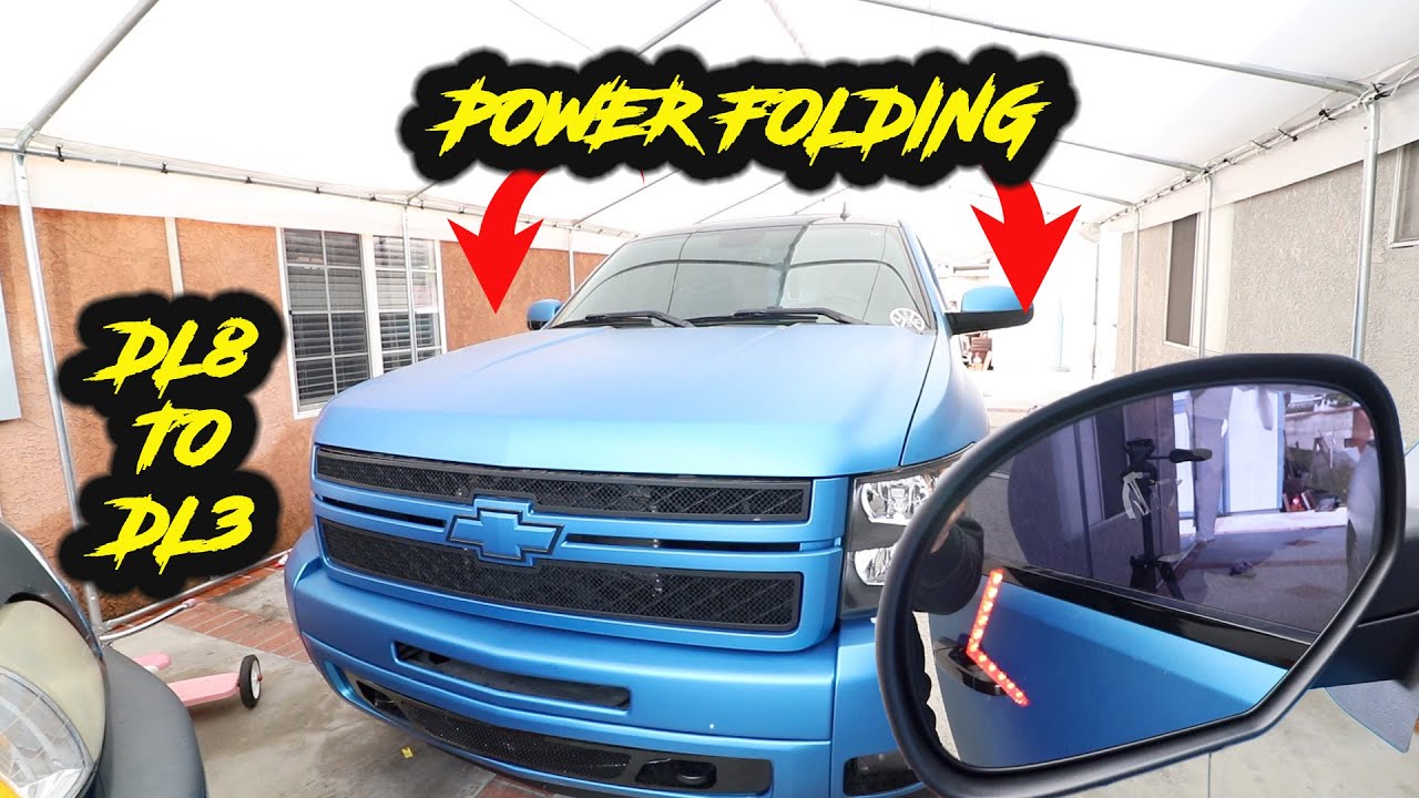 ULTIMATE GUIDE FOR POWER FOLDING MIRRORS ON A SILVERADO!!!