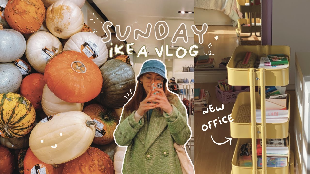 IKEA VLOG 🍂 decorating my childhood bedroom & college