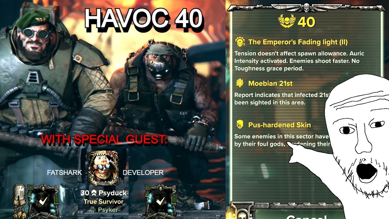 Havoc 40 with Two OGRYNS and a FATSHARK DEV [Build + Gameplay] (NO SHOUTIES ALLOWED) - Darktide