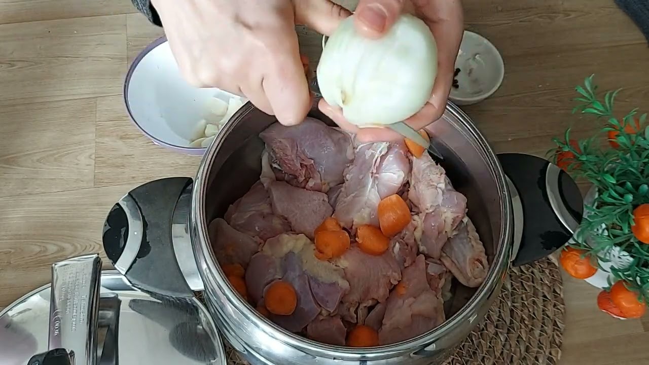 EN DOĞALINDAN KÖY TAVUĞU TARİFİ (düdüklü tencerede)