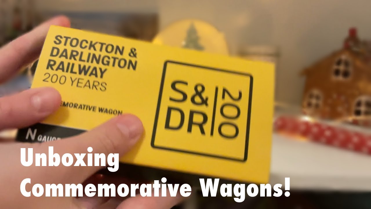 Unboxing Commemorative Rail 200 Wagons | Merry Christmas!