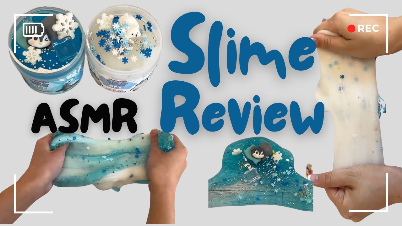 honest Slime review of FINOCLAY 2 Slime Pack Clear Crystal Slime & Cloud Slime Kit
