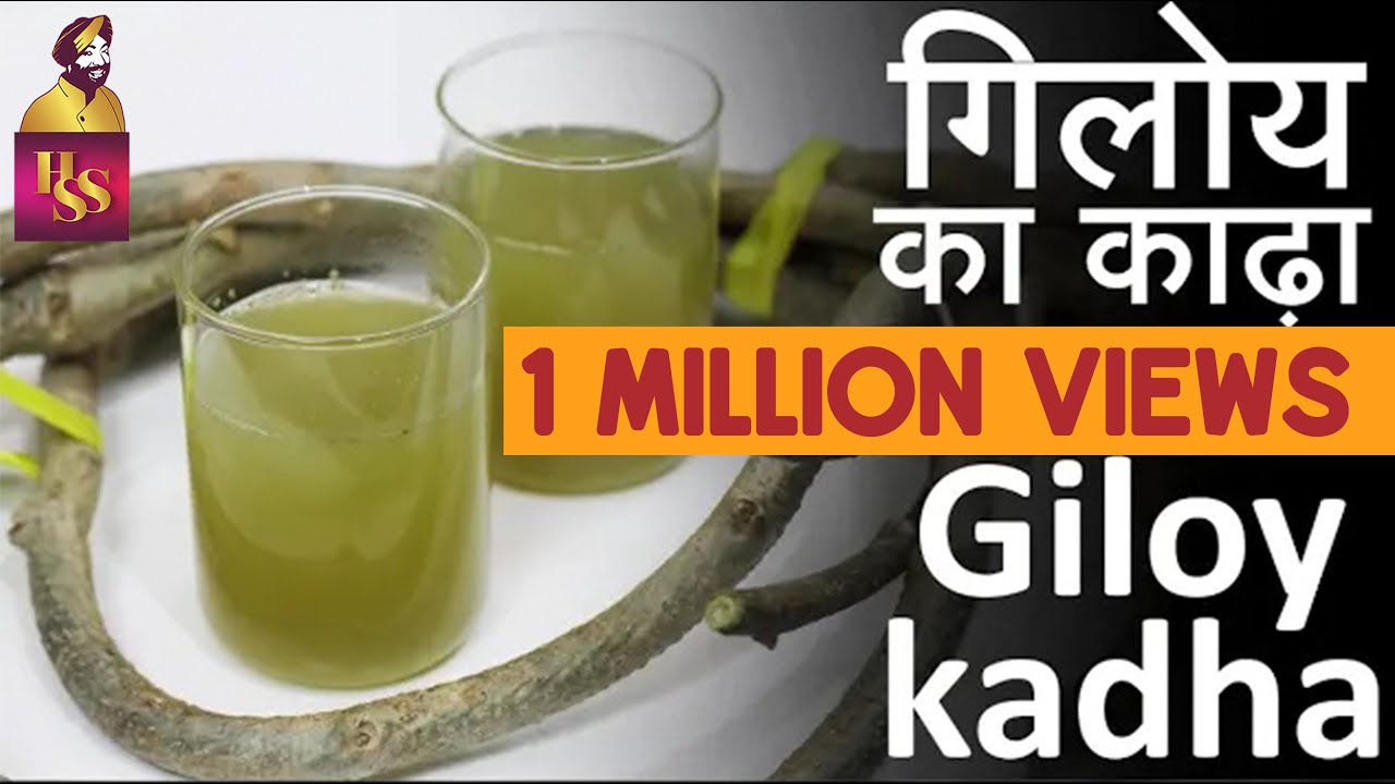 Giloy ka kadha | गिलोय काढ़ा कैसे बनाएं | Master herb | Chef Harpal Singh With Dhanashree