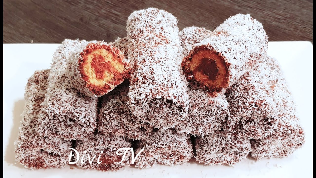 Schokoladen - Kokosröllchen / Rolovani Cupavci/ Chocolate Coconut Cake