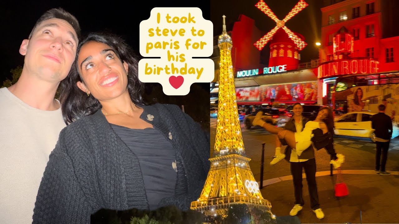 I planned a surprise trip to Paris!!
