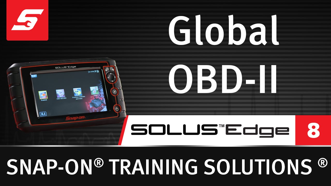Global OBD-II : SOLUS™ Edge  (Pt. 8/9) | Snap-on Training Solutions®