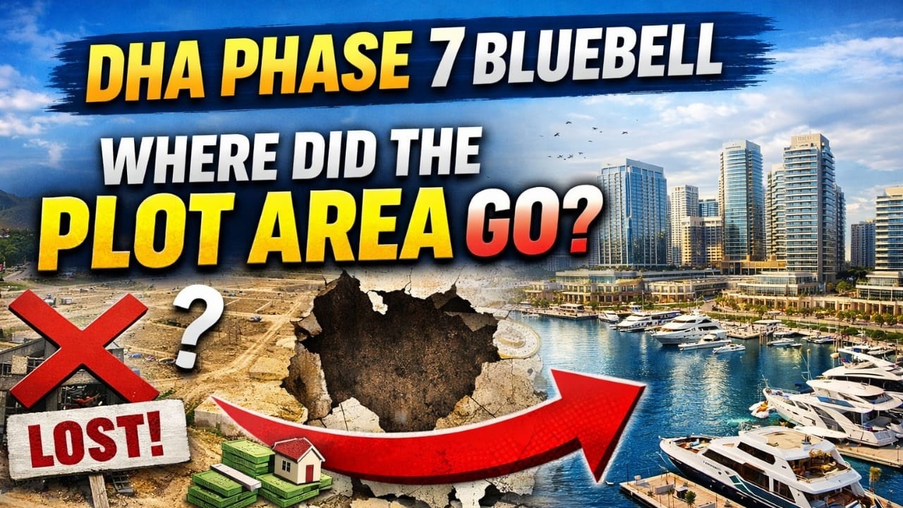 DHA Phase 7 Bluebell – Where Did the Plot Area Go? | DHA Islamabad | Real Ustad