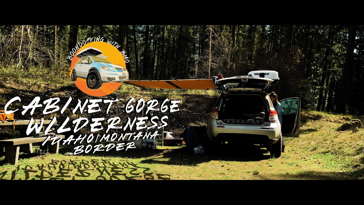 Suzuki SX4 - Camper Conversion - 1000+ Miles to the Cabinet Gorge Wilderness - 4k