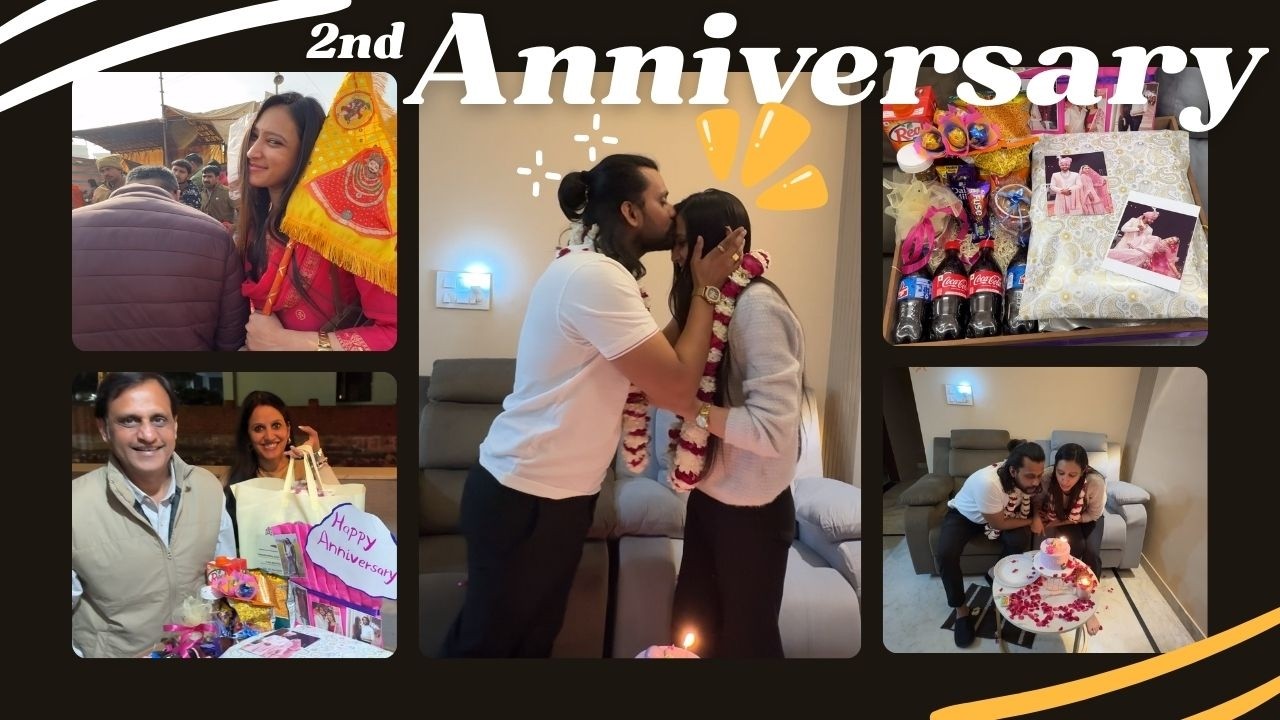WHAT THEY DID ON OUR ANNIVERSARY😱🎂 Khatu Shyam VIP Darshan & Emotional Gifts🎁Anniversary Celebration
