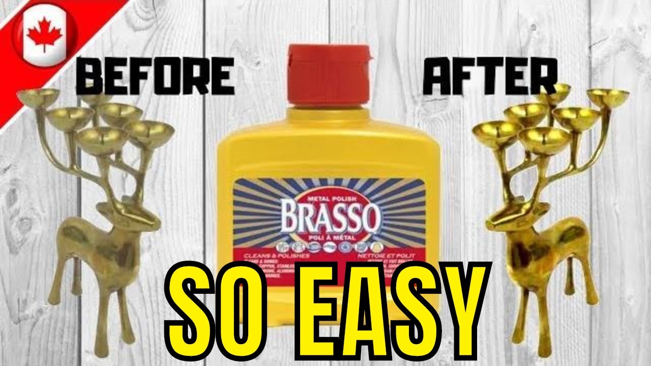 How To Use Brasso | How To Polish Brass With Brasso Polish