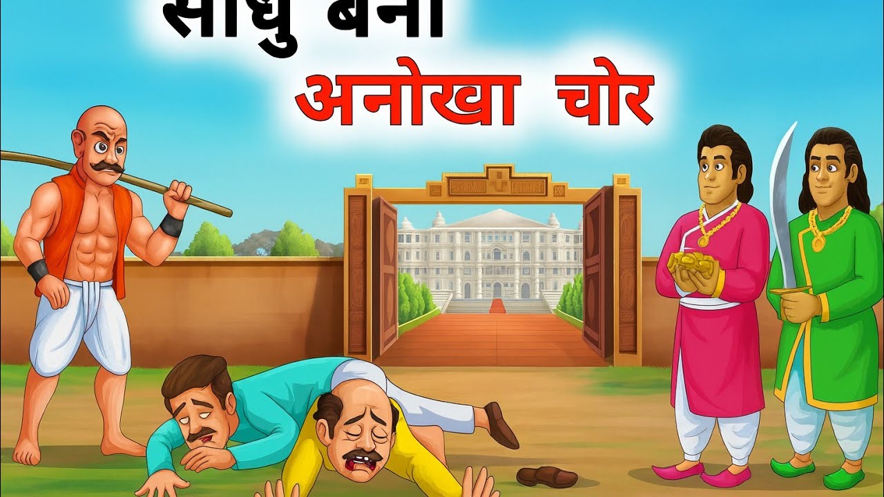साधु बाना अनोखा चोर | Moral stories| hindi kahani 