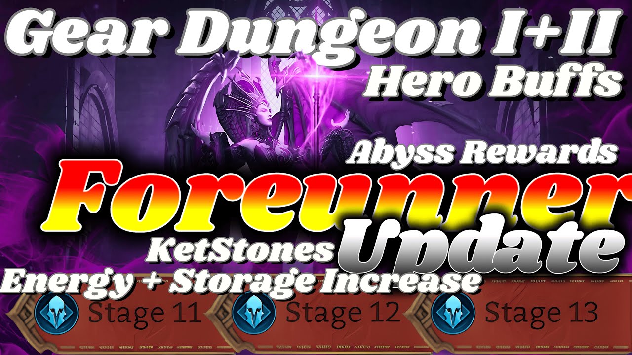 New Gear Dungeon Stages & Keystone Updates!