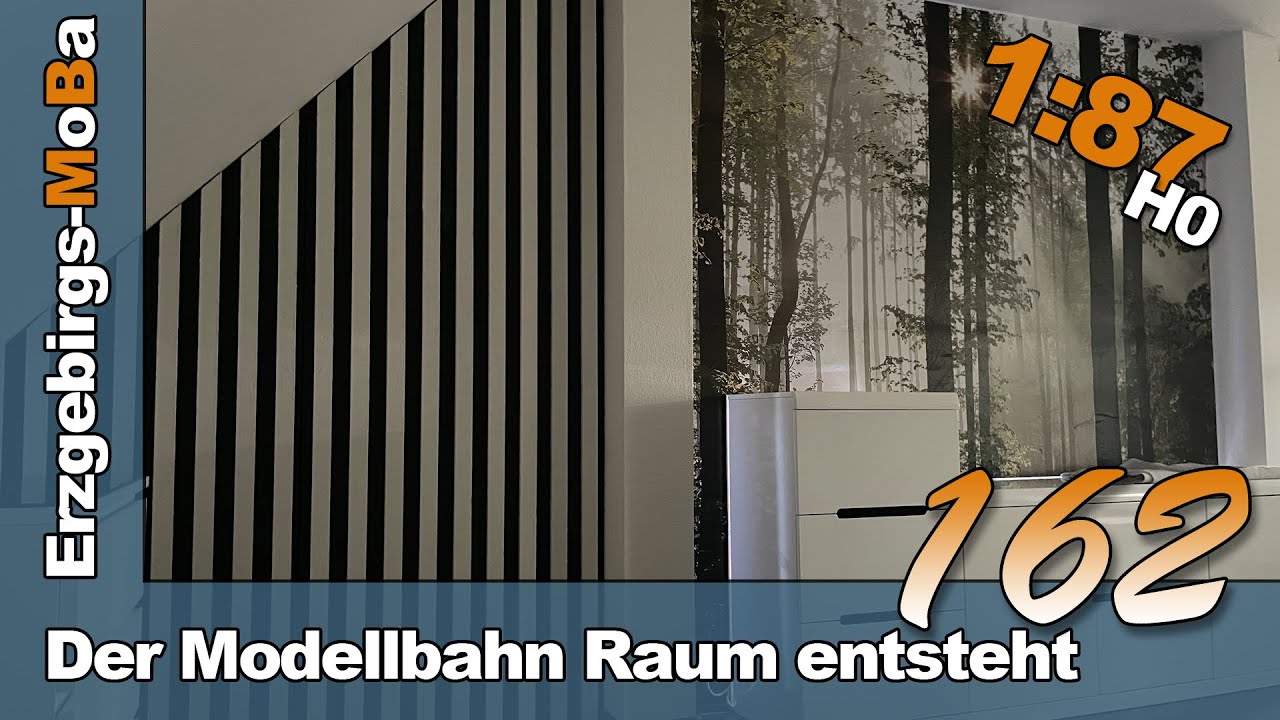 162- Der Modellbahn Raum entsteht - DR 1/87 H0  - (Deutsch)