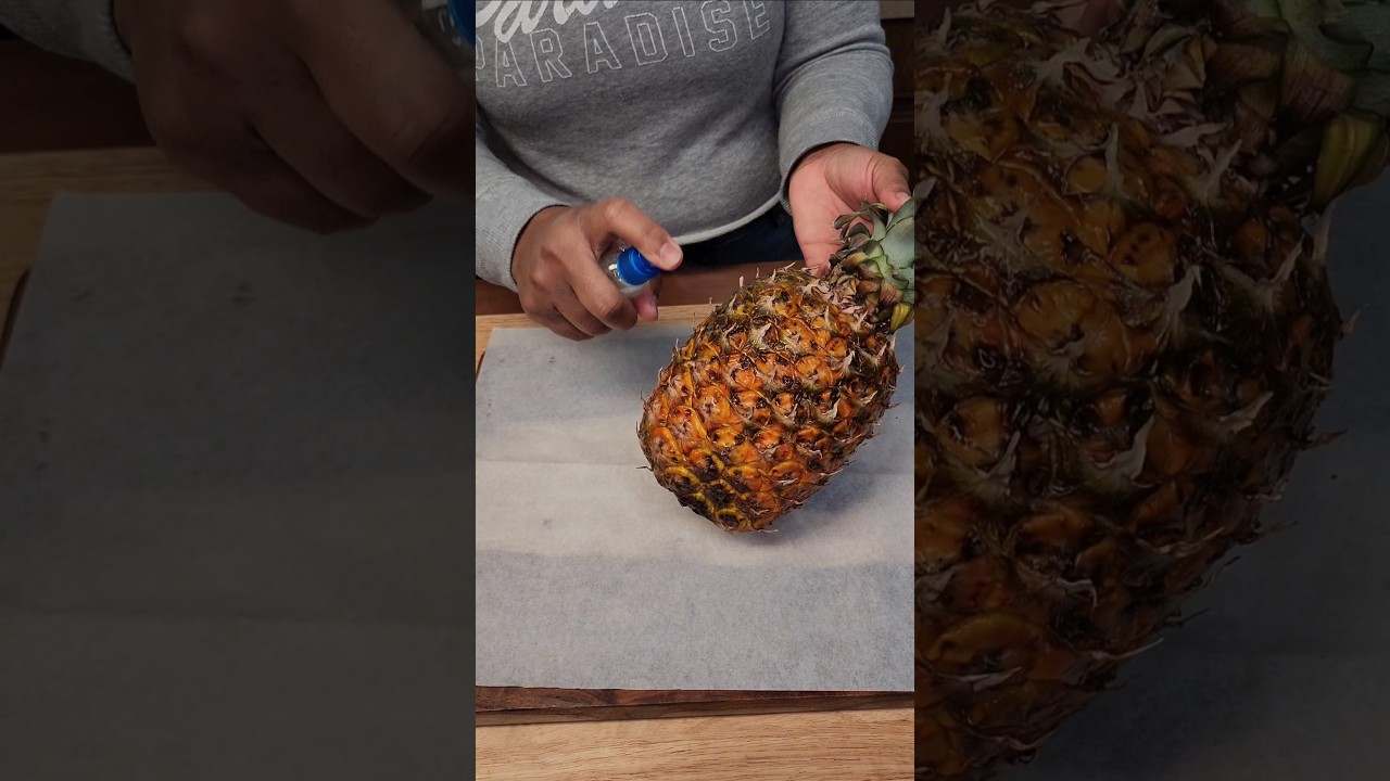 How to Remove Pesticides from Pineapple Naturally | 4 Non-Toxic Kitchen Hacks