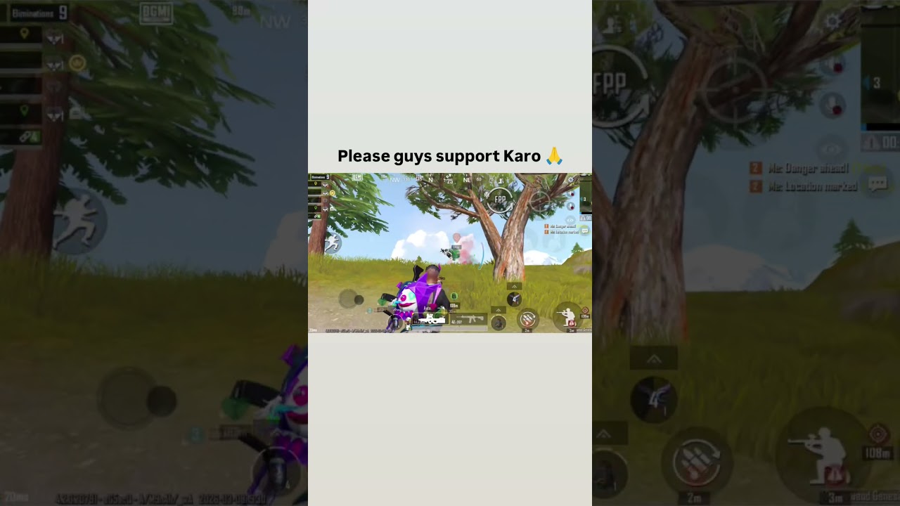 please guys support Karo 🙏 content creator  4 finger gameplay #pubgmobile #bgmi #shorts #viralvideo