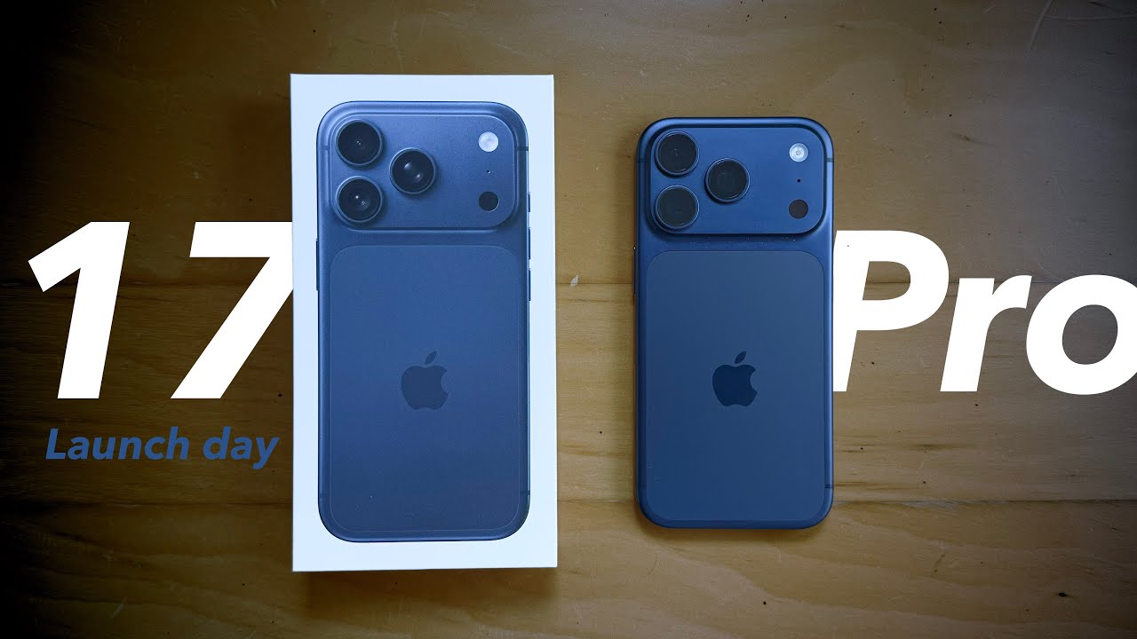 Переход на iPhone 17 Pro — видеоблог в день запуска и распаковка!