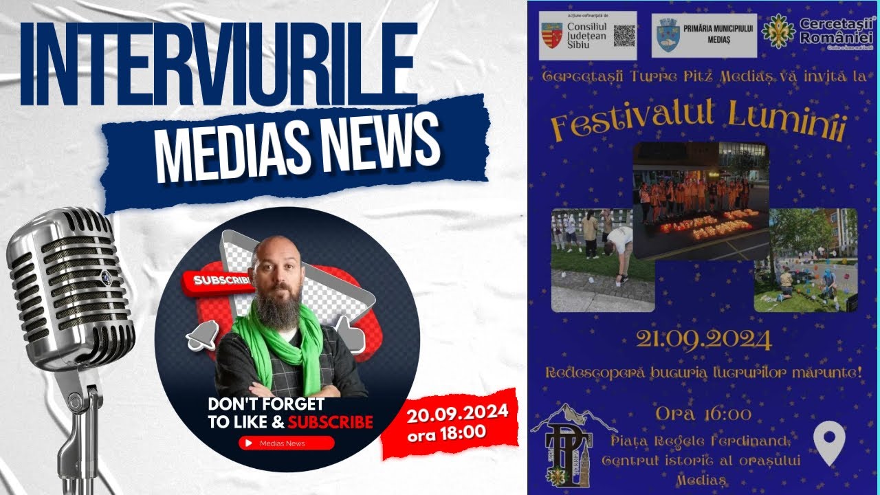 Mediaș - Festivalul Luminii 2024