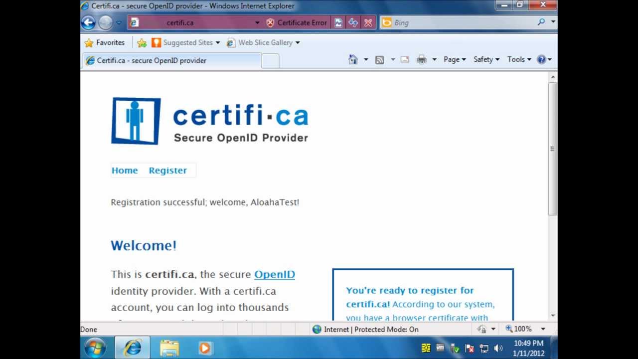 Writing a CACert Certificate to a Smartcard to use as OpenID Token