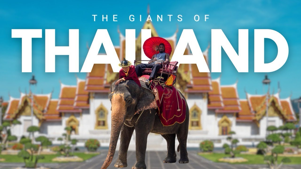 Face to Face with a GIANT Elephant in Thailand! 😲