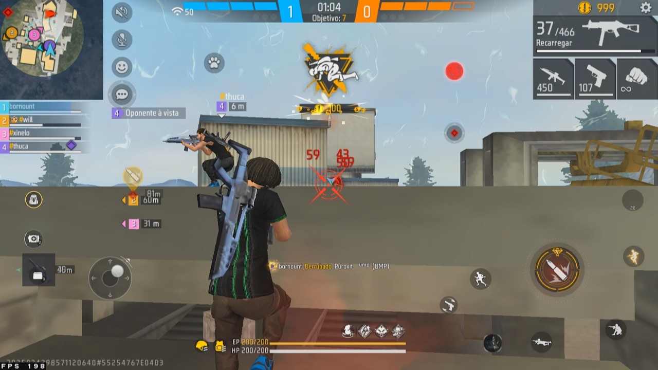 HIGHLIGHTS EM 4x4 APOSTADO! 🥋👑 Highlights Free Fire Ryzen 7 5700x RTX 3060