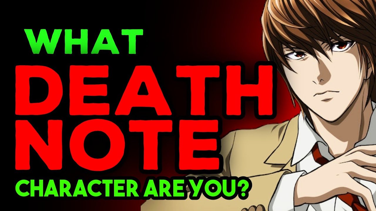 Which Death Note Character Are You?