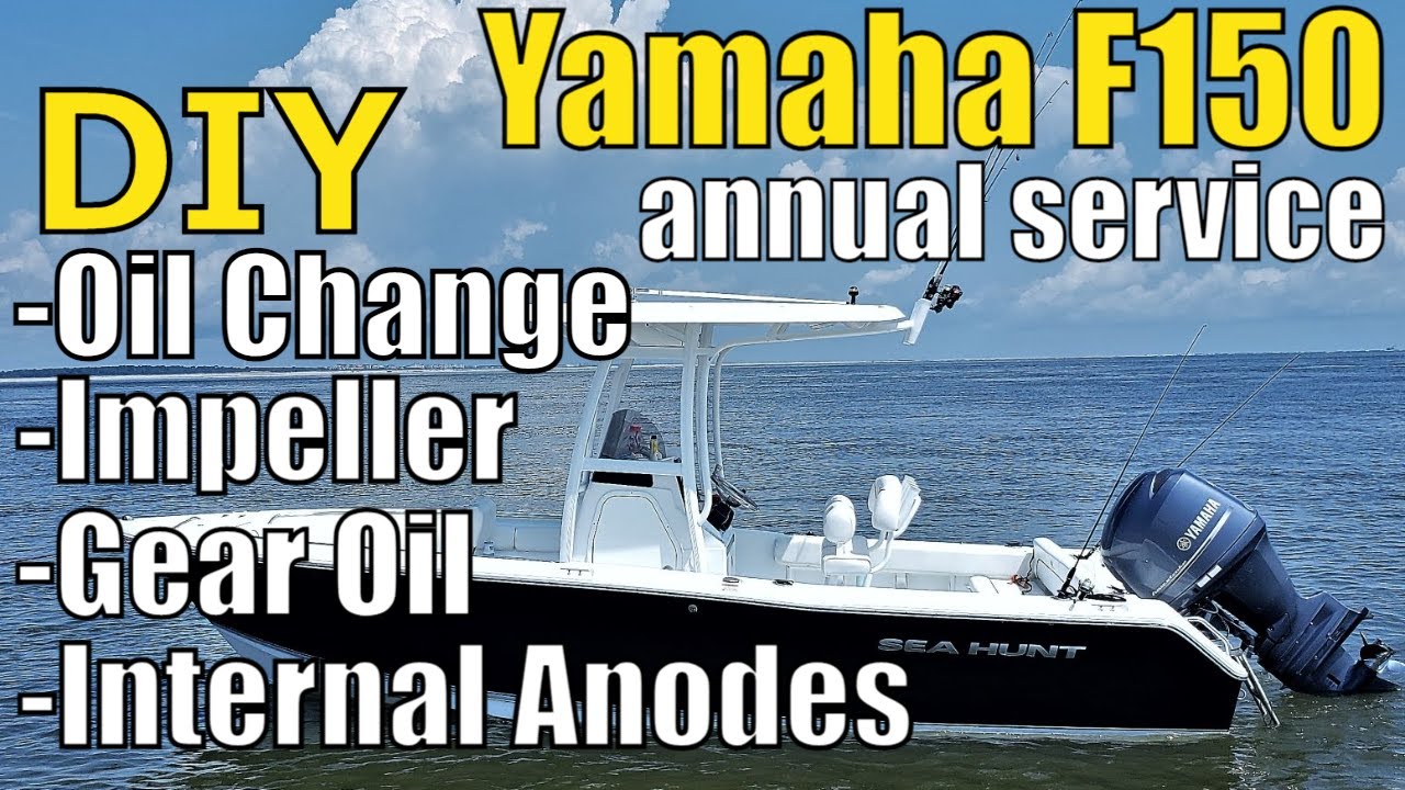 ~DIY~ Full Yamaha F150 outboard Yearly Service