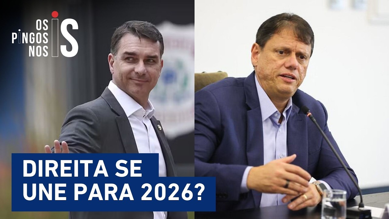 Aliança na direita? Tarcísio vai se reunir com Flávio Bolsonaro após o Carnaval