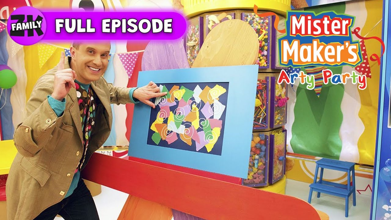 Mister Makers Arty Party S1 EP08 - Dots and Spots - Full Episode | ZeeKay Family