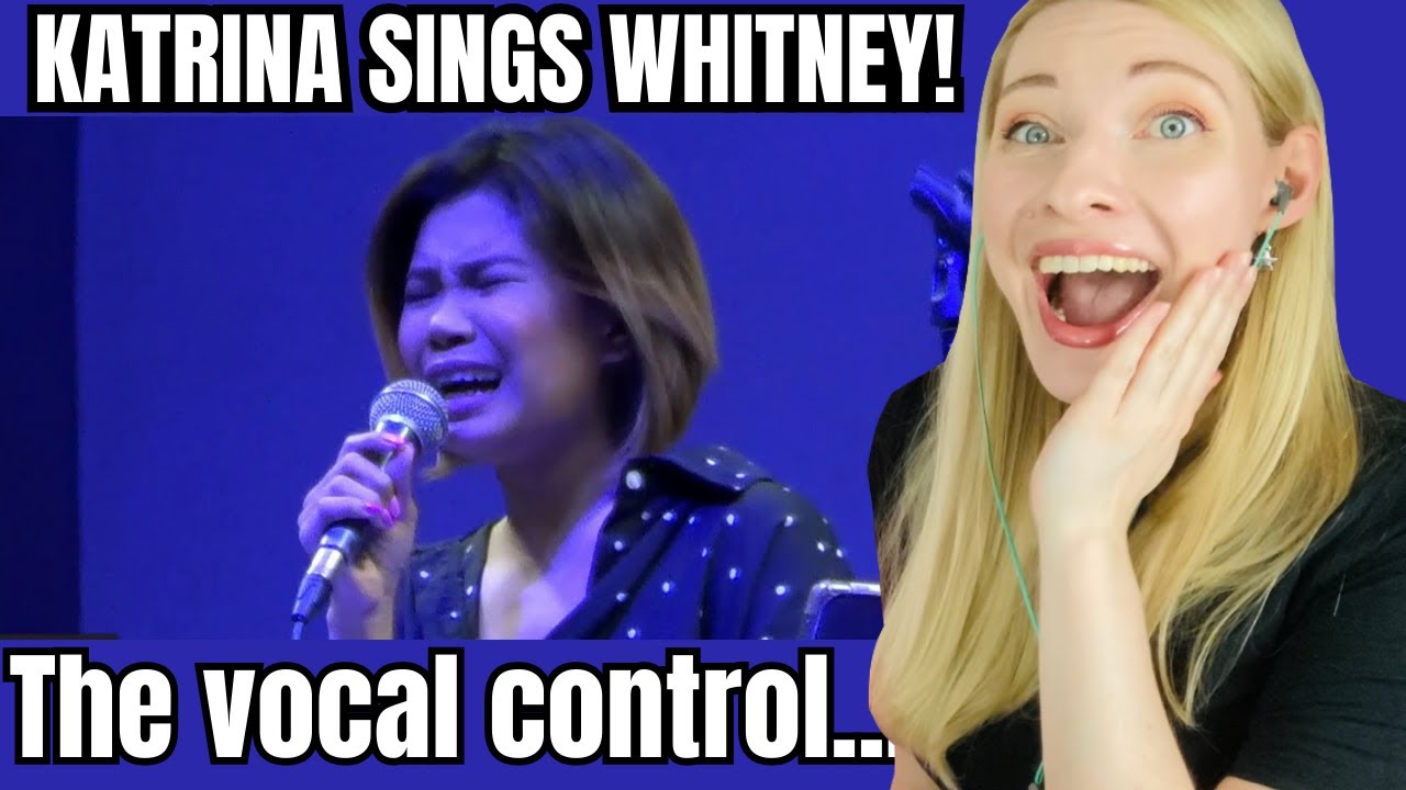 Vocal Coach Reacts: KATRINA VELARDE - Whitney Houston Medley (MusicHall Metrowalk - 2018)