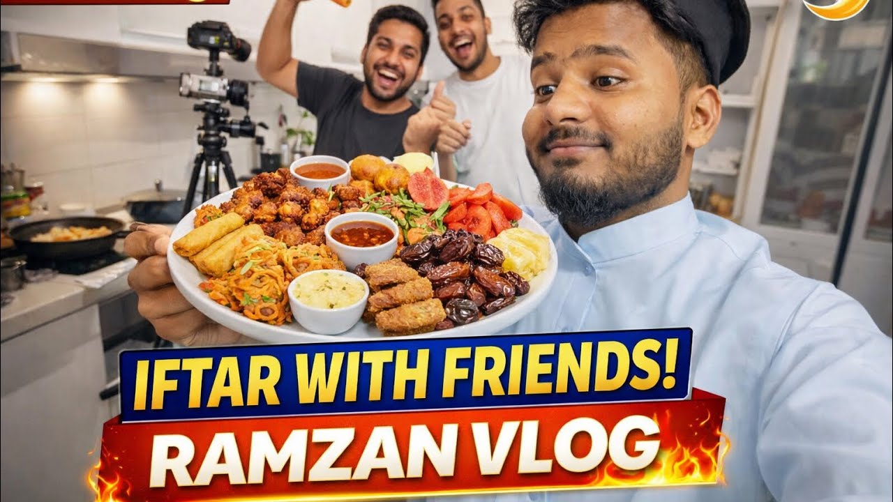 Dosto Ke Sath Iftar Ki Taiyari 🍽️ | Kitchen Me Masti 😍 | Ramzan Special Vlog #ramadan2026 