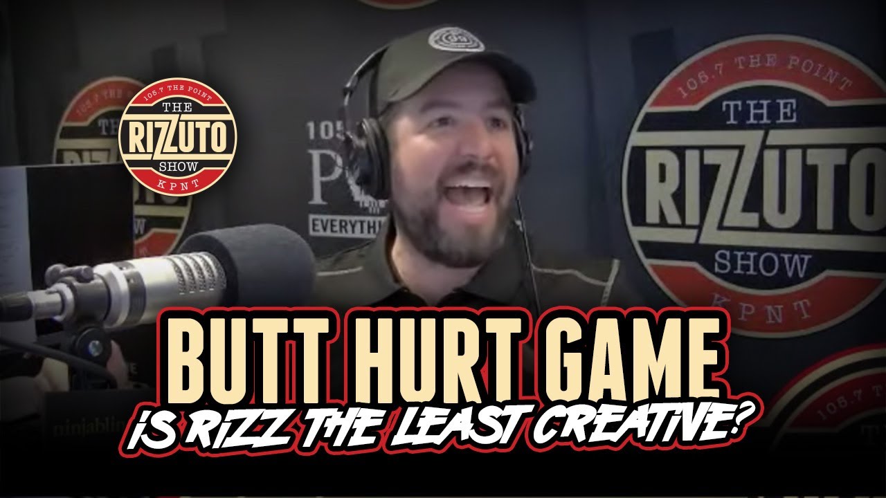 Butt Hurt Game... apparently RIZZ is the LEAST creative person on the Rizz Show! [Rizzuto Show]