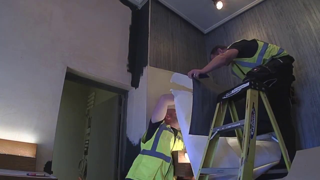 WRAPT - Vinyl Wall Wrap (bar refurbishment)