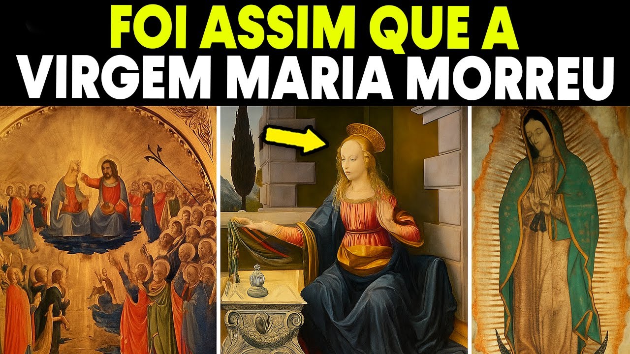 O Destino da VIRGEM MARIA: A Igreja Não Quer Que Você Saiba Disso