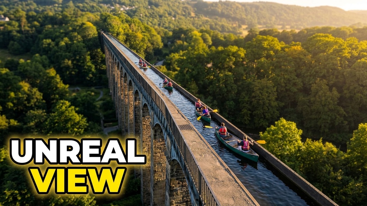 Discover the Stunning Pontcysyllte Aqueduct & Trevor Basin | UNESCO World Heritage Site Tour