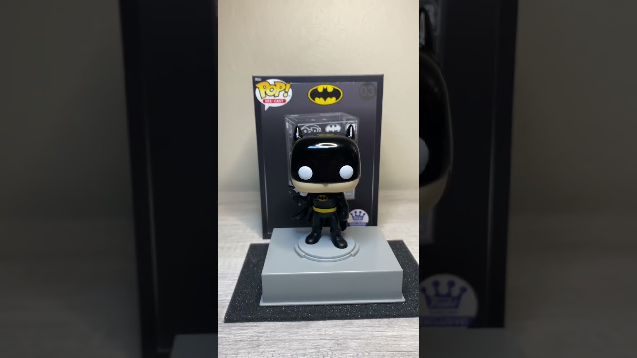 FUNKO POP! DIE-CAST BATMAN  🦇 #shorts #funkopop #pop #batman #diecast #collection