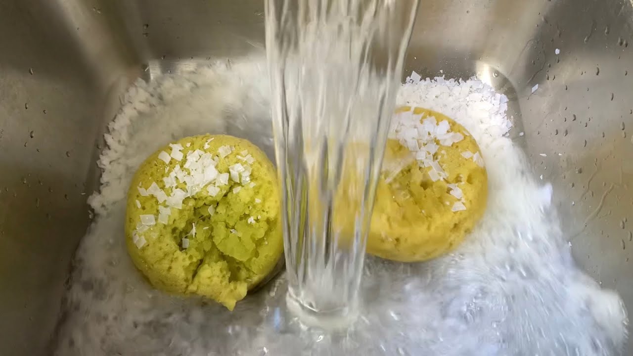 ✨☁️SUDS SUDS SUDS ☁️✨ | ZOTE FLAKES IN HOT WATER / sponge ASMR