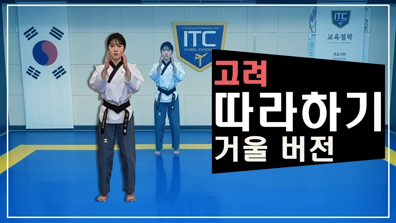 고려 거울버전 & 후면버전 동시 제공
