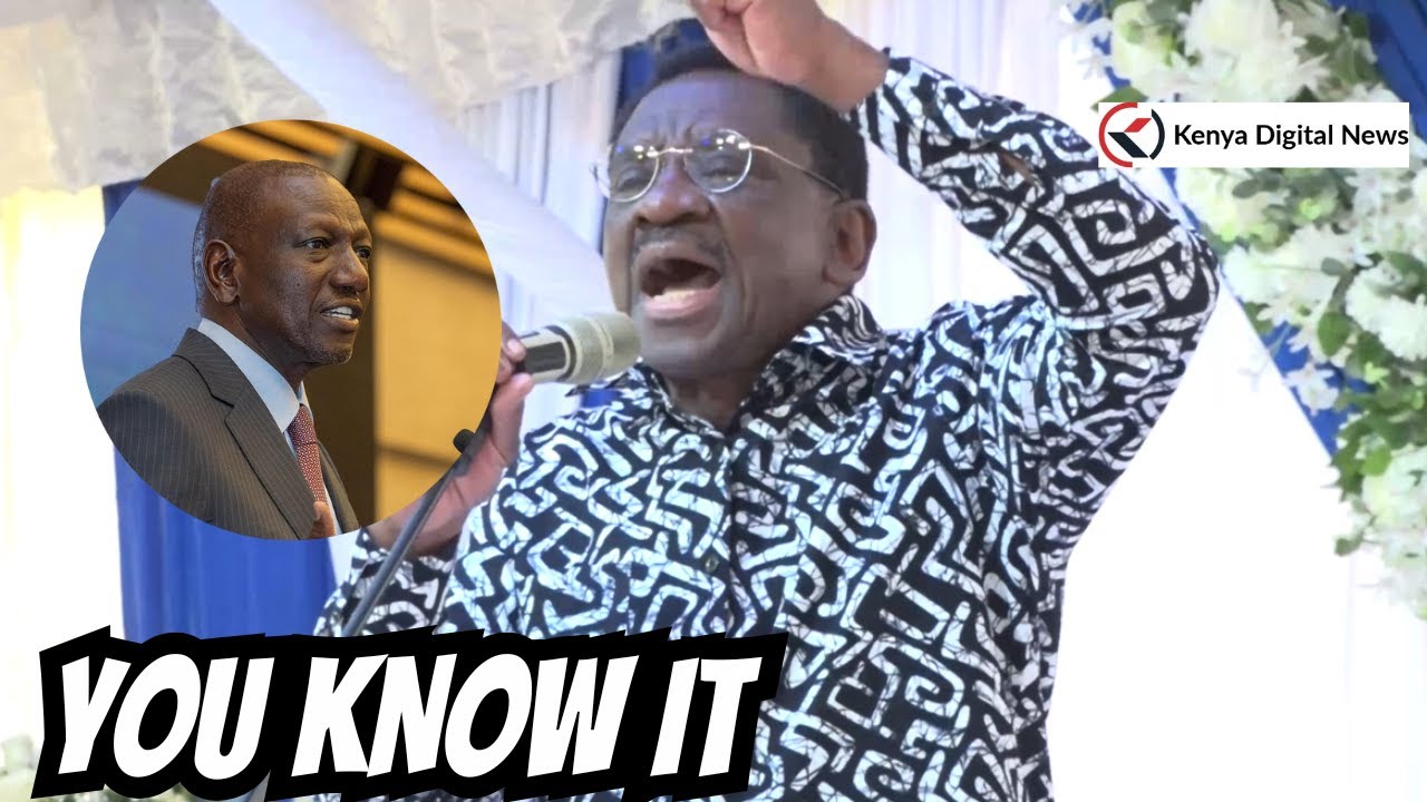 'RUTO KNOWS! We are looking for a day that a luo will be Kenya's President,' Gov. Orengo on Fire!