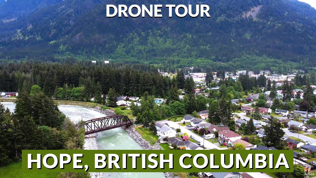 Soaring Over Fraser Valley 🌄 | 4K Drone Flight in Hope, British Columbia 🇨🇦