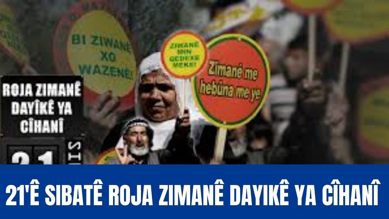 Li gelek deveran kar û xebatên çalakiyan tên kirin û daxwazên di derbarê zimanê Kurdî de li pêşin.