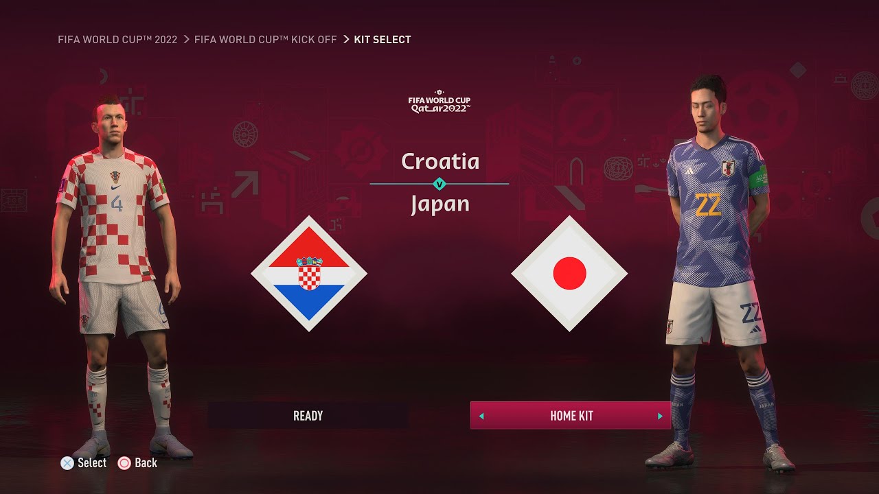 FIFA 23 | OCTAVOS DE FINAL COPA MUNDIAL QATAR 2022 | CROACIA VS JAPAN | 4K 60FPS | PS5